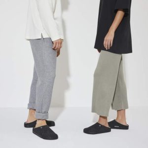 Birkenstock Zermatt Shearling Slipper | Anthracite | Narrow – Women’s